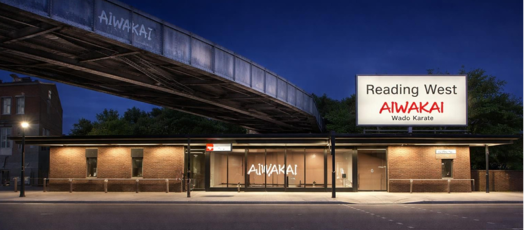 Mock up of Reading West  station taken from design drawings